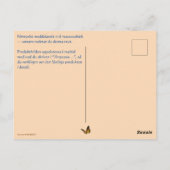 Vykort — Alla är vrickade Briefkaart (Achterkant)