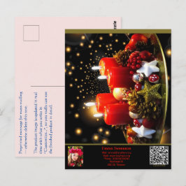 Vykort — Connect, Christmas Briefkaart