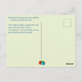 Vykort — Connect, Easter Briefkaart (Achterkant)