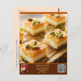 Vykort — Connect, Food Briefkaart