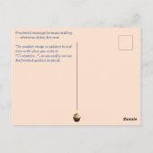 Vykort — Connect, Food Briefkaart (Achterkant)