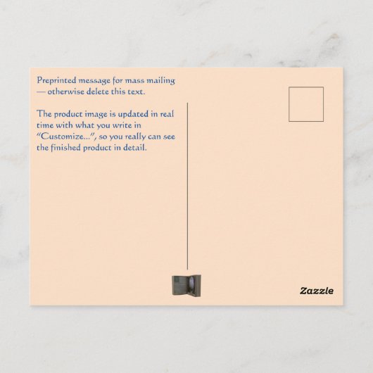 Vykort — Connect, Legend Briefkaart (Achterkant)