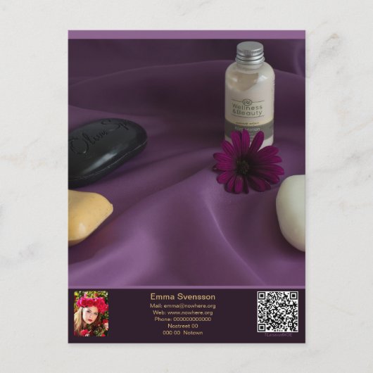 Vykort — Connect, Spa Briefkaart (Voorkant)