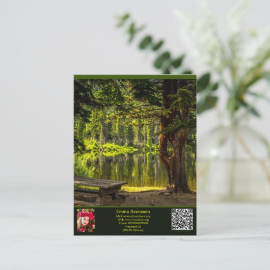 Vykort — Connect, Summer Briefkaart (Staand voorkant)