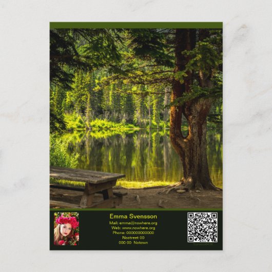 Vykort — Connect, Summer Briefkaart (Voorkant)