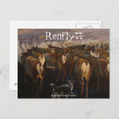 Vykort med samisk ontwerp briefkaart (Voorkant / Achterkant)