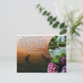 Vykort - Psalm 23 Briefkaart (Staand voorkant)