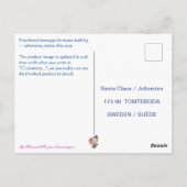 Vykort — Romance Briefkaart (Achterkant)