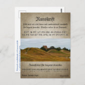 Vykort — Runskrift Briefkaart (Voorkant / Achterkant)