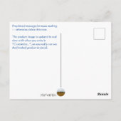 Vykort — Sverige Briefkaart (Achterkant)