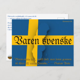 Vykort — Varen svenske Briefkaart