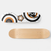 Vynil Star Skateboard White (Horizontaal)