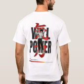 VYROS "WILLPOWER" GymWear T-shirt (Achterkant)