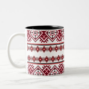 Vyshyvanka Oekraïense Patroon Mok