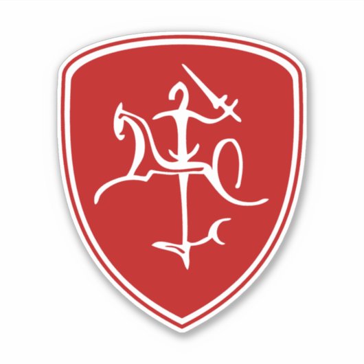 Vytis Lietuva Sticker (Voorkant)