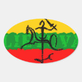 Vytis Shadow Lietuva Sticker (Voorkant)