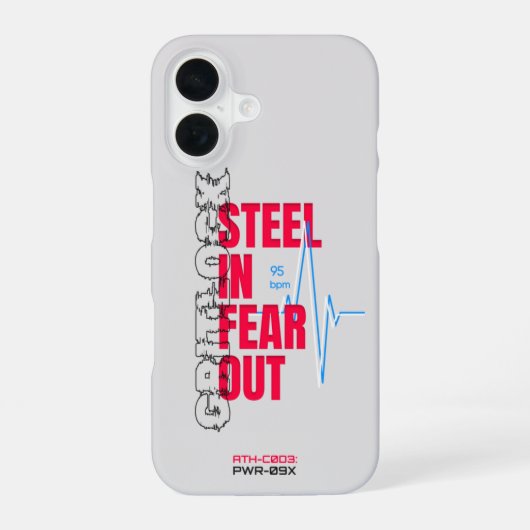 VYTROS "ATH-CODE" iPhone Case-serie 16 Hoesje (Achterkant)