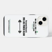 VYTROS "Encrypted Performance Stats" voor iPhone Hoesje (Achterkant horizontaal)