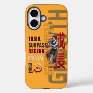 VYTROS "GROWTH" TRAINING-GEÏNSPIREERD iPhone 16 HOESJE