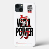 VYTROS "WILLPOWER" Fitness Esthetiek Case-Mate iPhone Case (Achterkant)