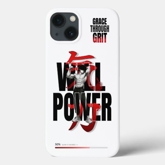 VYTROS "WILLPOWER" Fitness Esthetiek Case-Mate iPhone Case (Achterkant)