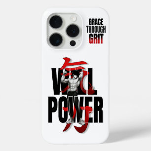 VYTROS "WILLPOWER" Training Motivatie iPhone 15 Pro Case
