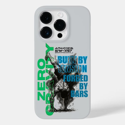 VYTROS "ZERO GRAVITY" ATH-C0D3 Case-Mate iPhone CASE (Achterkant)