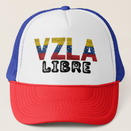 VZLA LIBRE Free Venezuela Trucker Pet