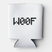 W00F [Dierengeluiden in leetspreken] Blikjeskoeler (Voorkant)