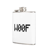 W00F [Dierengeluiden in leetspreken] Heupfles (Links)