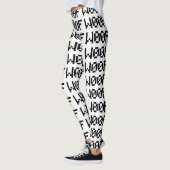 W00F [Dierengeluiden in leetspreken] Leggings (Links)