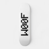 W00F [Dierengeluiden in leetspreken] Persoonlijk Skateboard (Voorkant)