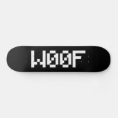 W00F [Dierengeluiden in leetspreken] Persoonlijk Skateboard (Horizontaal)