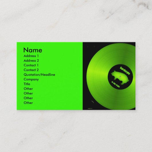 w02_www.Garcya.us, Naam, Adres 1, Adres 2, ... Visitekaartje (Voorkant)