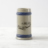 W126 Mercedes Stein Bierpul (Center)