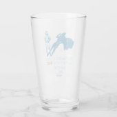 W2W Tall Glass Cup - Ze had een held nodig Glas (Achterkant)