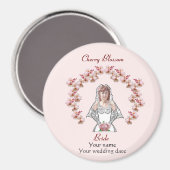 W35 Wedding Favor Magneet (Voorkant / Achterkant)