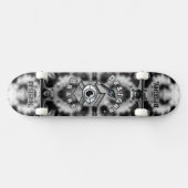 W4VE · DESIGN. | "Logo v2" · Bestuur Persoonlijk Skateboard (Horizontaal)