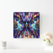 W4VE · DESIGN. | "Procedureel" ~ [50 / 50] · Vierkante Klok (Huis)