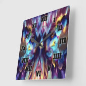 W4VE · DESIGN. | "Procedureel" ~ [50 / 50] · Vierkante Klok (Hoek)