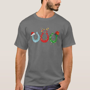 W4yp-Hoefijzer kerstkerstkerstfeestdag T-shirt