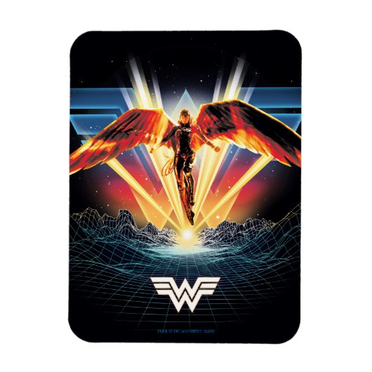 W84 | 80-inch Wonder Woman Graphic Magneet (Verticaal)