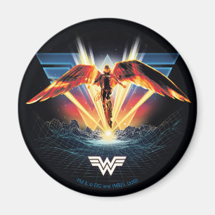 W84   80-inch Wonder Woman Graphic Magneet