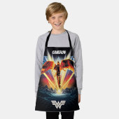 W84 | 80-inch Wonder Woman Graphic Schort (Gedragen)