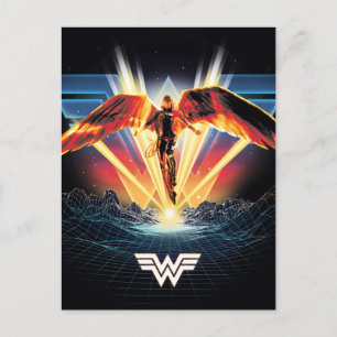 W84   80-inch Wonder Woman Graphic Uitnodiging Briefkaart