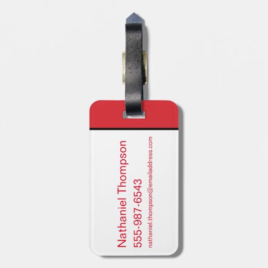 W84 | Bespaar de dag waarop de Wonder Woman Retro  Bagagelabel (Achterkant verticaal)