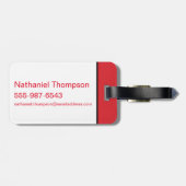 W84 | Bespaar de dag waarop de Wonder Woman Retro  Bagagelabel (Achterkant horizontaal)