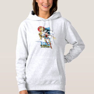 W84 Gerechtelijke strijd voor Wonder Woman Retro Hoodie