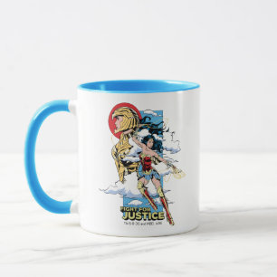 W84 Gerechtelijke strijd voor Wonder Woman Retro Mok