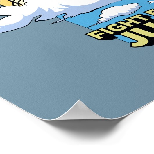 W84 | Gerechtelijke strijd voor Wonder Woman Retro Poster (Hoek)